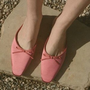 DOEN Winn Mule Bloom Satin Size 39.5 NEW IN BOX